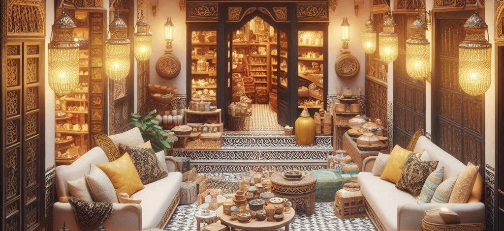 Boutique d'artisanat marocain e-commerce