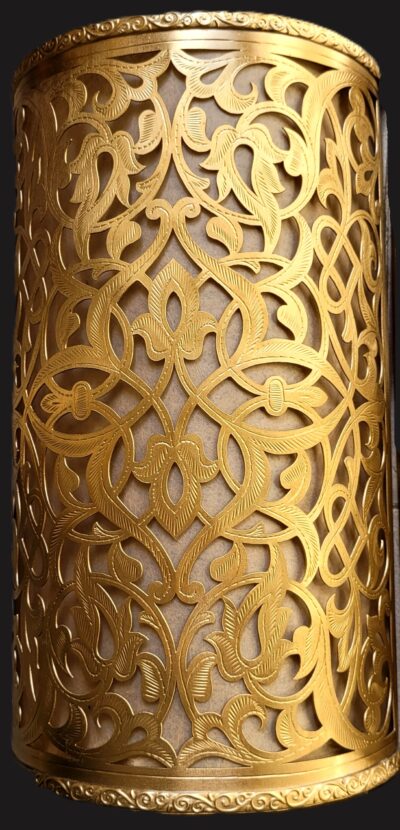 Applique murale bronze artisanale - Fès