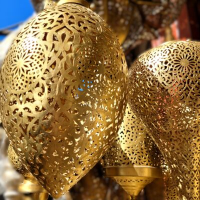 SUSPENSION OVALE - BRONZE – Image 2